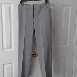 Light gray straight leg pants